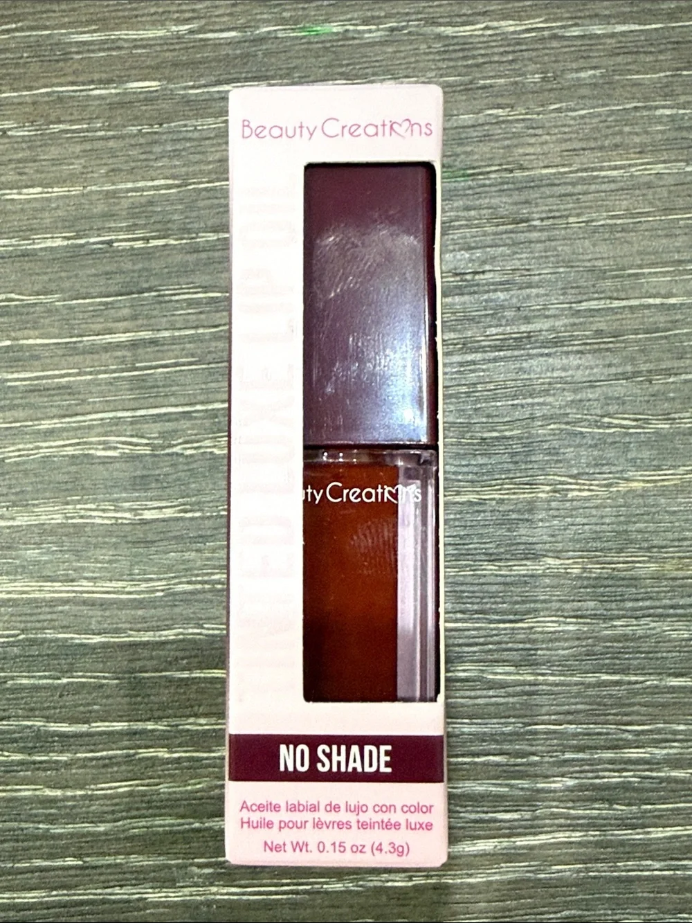 NWT Beauty Creations No Shade Lip Oil